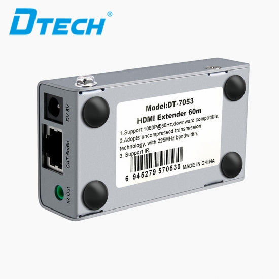 DTECH DT-7053 HDMI Single Cat5e/6 Extender 60m DTECH DT-7053 HDMI Single Cat5e/6 Extender 60m